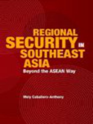 cover image of Regional security in Southeast Asia